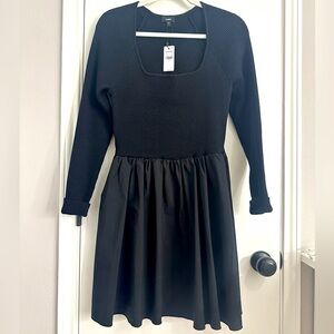 express black long sleeve sweater dress